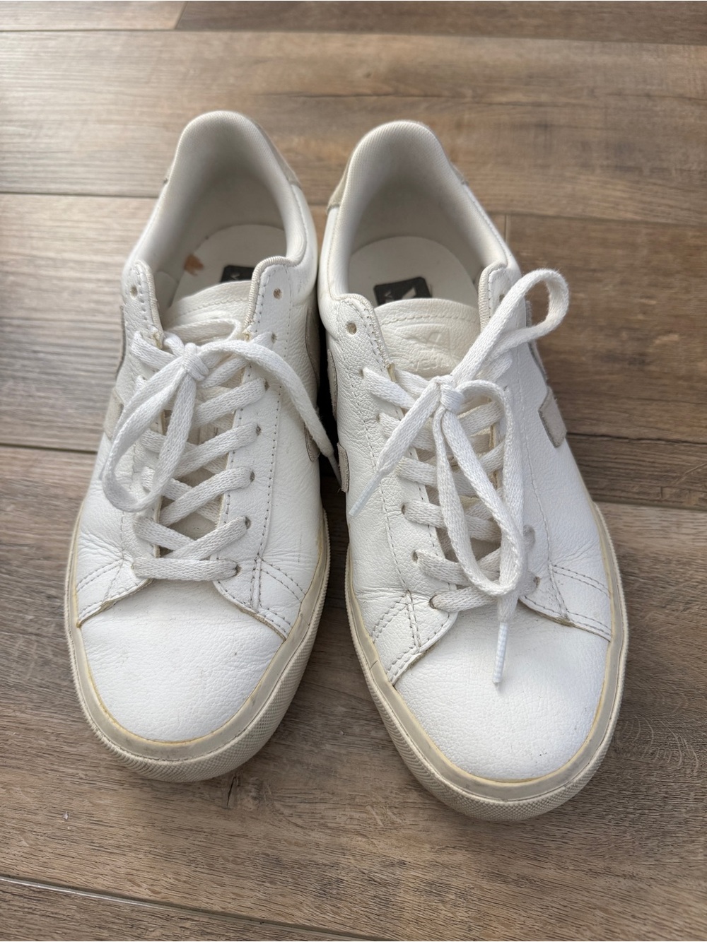 Veja White Leather Men's Sneakers
